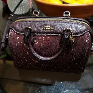 Coach micro mini siera shoulder bag